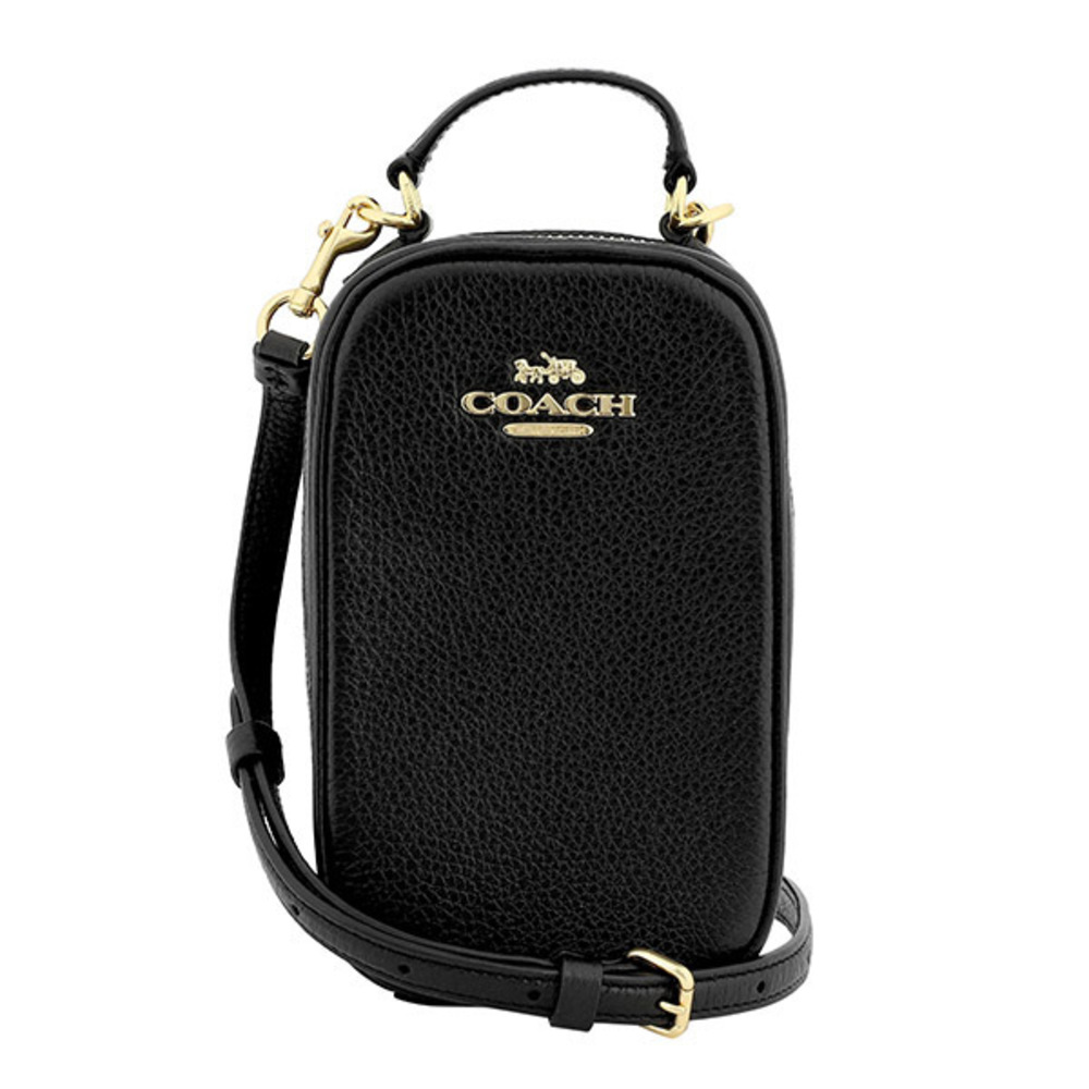 Coach Eva CB854 IMBLK Shoulder Bag Black